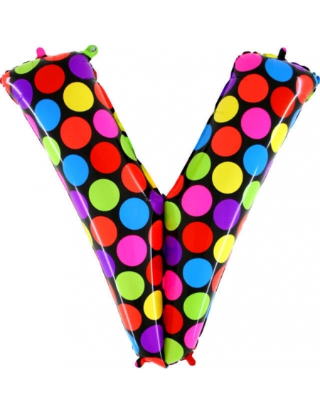 Globo Letra V de 100cm Mighty Bright - Foil Poliamida - G14923MWE