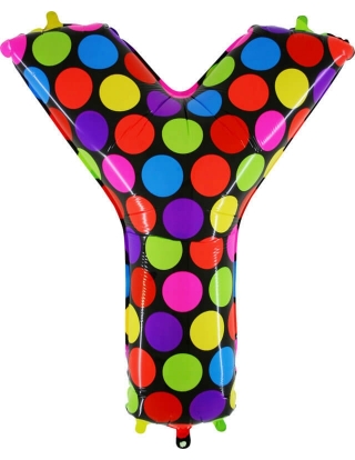 Globo Letra Y  de 100cm Mighty Bright - Foil Poliamida - G14926MWE