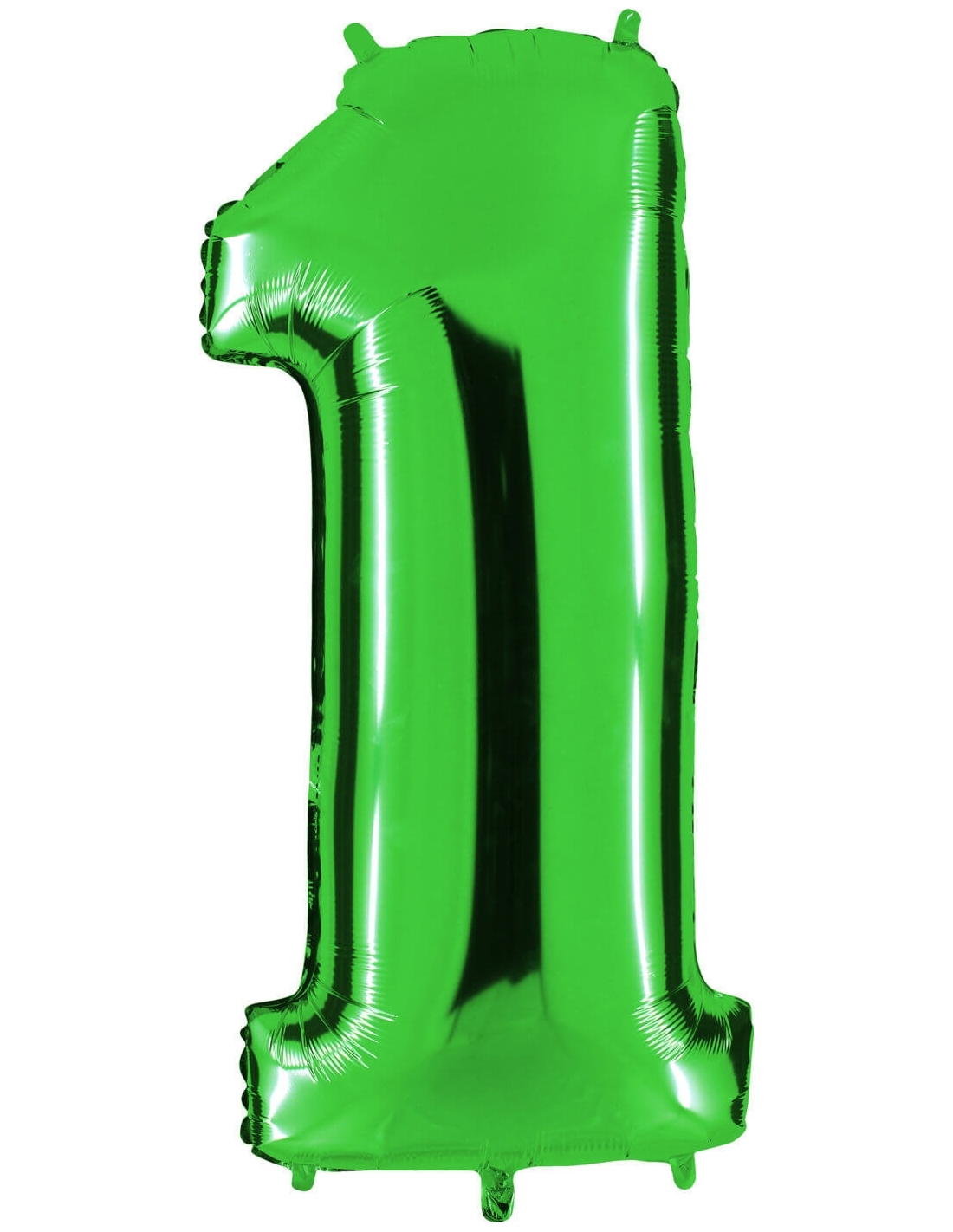 Globo Verde Metálico Brillante Número 1 Aislado En El Fondo Blanco Stock de  ilustración - Ilustración de burbuja, color: 150440644