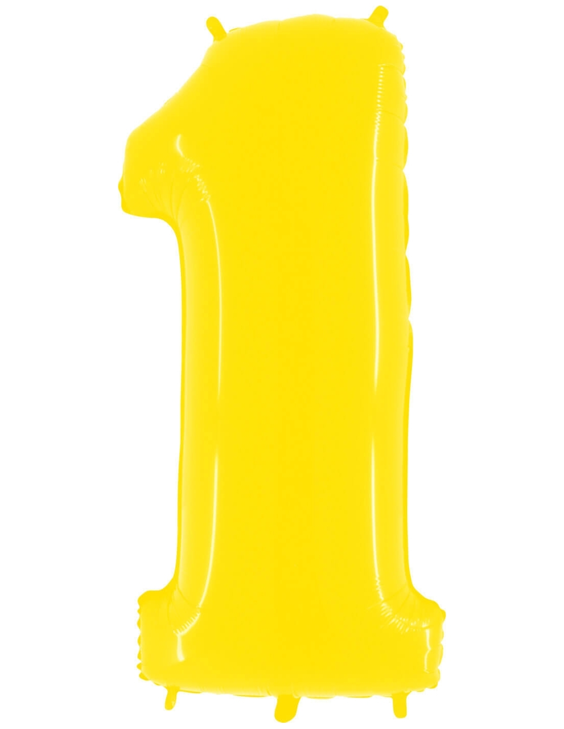 Globos de Helio Numero 1 de 100cm Amarillo Neon Gigante G941WY