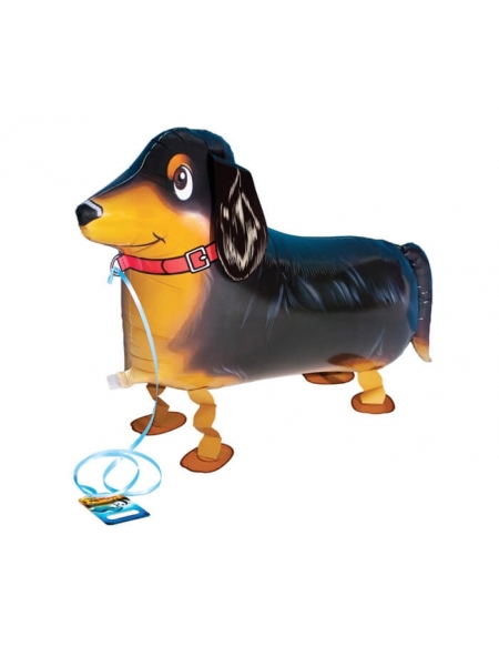 Globo Perro Salchicha 68cm - Mascota Caminadora - Walking Pet