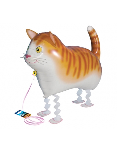 Globo Gato 60cm - Mascota Caminadora - Walking Pet