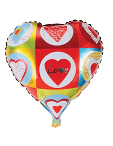 Globo Love - Corazon 45cm Foil Poliamida - SLD008