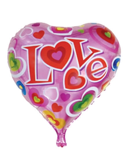 Globo Love - Corazon 45cm Foil Poliamida - SLD027