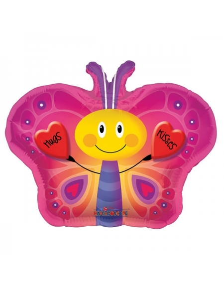 Globo Mariposa Besos - Forma 72cm Foil Poliamida - K1785028