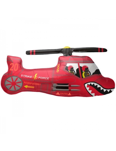 Globo Red Chopper - Forma 91cm Foil Poliamida - NSB00817