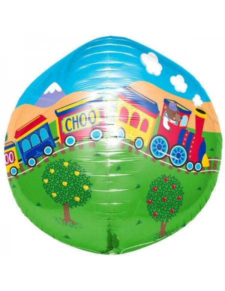 Globo Choo Choo Train - Esferico 43cm Foil Poliamida - NSB01177