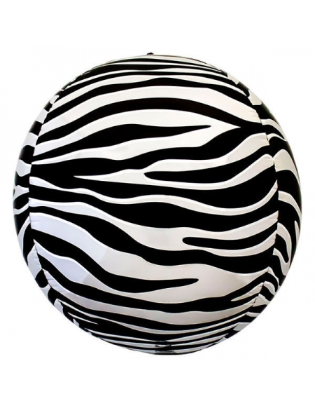 Globo Zebra - Esferico 43cm Foil Poliamida - NSB00891