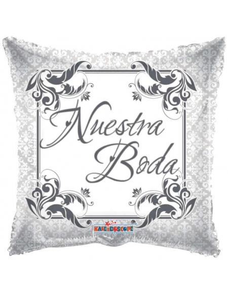 Globo Nuestra Boda - Cuadrado 45cm Foil Poliamida - K3453918