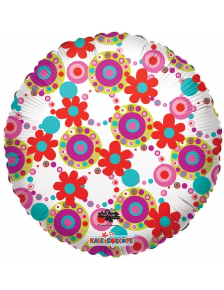 Globo Redondo 45cm Decoracion Circulos y Flores K1925718