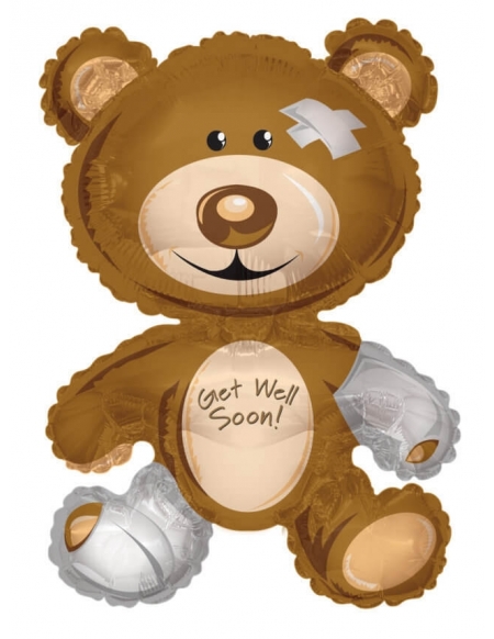 Globo Oso Mejorate - Forma 90cm Foil Poliamida - K1915736