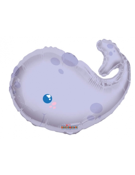 Globo Ballena Bebe - Forma 90cm Foil Poliamida - K1922936