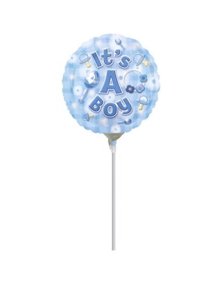 Globo New Baby Boy - Mini 23cm Foil Poliamida - A2688309