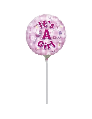 Globo New Baby Girl - Mini 23cm Foil Poliamida - A2688509
