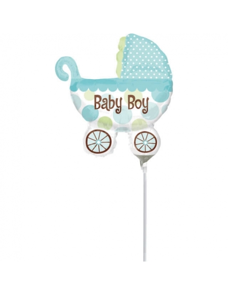 Globo Baby Buggy Boy - Mini Forma 23cm Foil Poliamida - A1807002