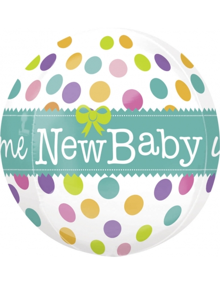 Globo New Baby - Esferico 43cm ORBZ Foil Poliamida - A2837101