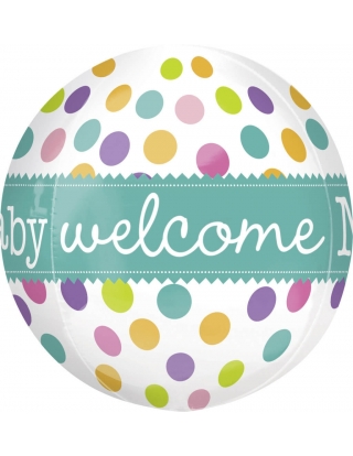 Globo New Baby - Esferico 43cm ORBZ Foil Poliamida - A2837101 2