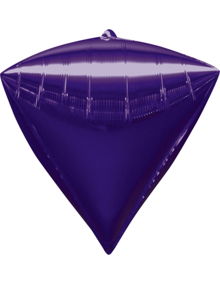 Globo Diamante 3D 43cm Purpura - DIAMONDZ Foil Poliamida - A2834299
