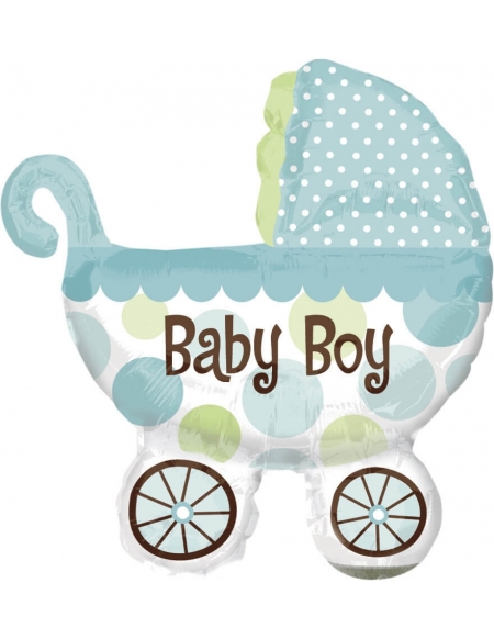 Globo Baby Buggy Boy - Forma 79x71cm Foil Poliamida -A1795201-02