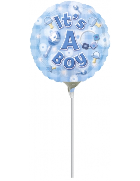 Globo New Baby Boy - Redondo 45cm Foil Poliamida - A2591701