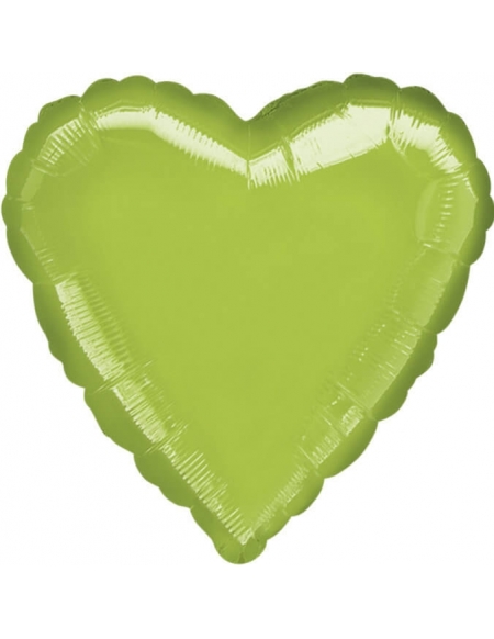 Globo Corazon 45cm Verde Lima - Foil Poliamida - A0712702