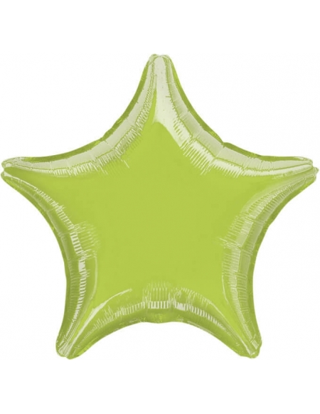 Globo Estrella 45cm Verde Lima - Foil Poliamida - A0712802