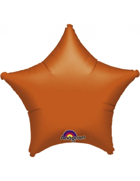 Globo Estrella 45cm Naranja - Foil Poliamida - A3156802