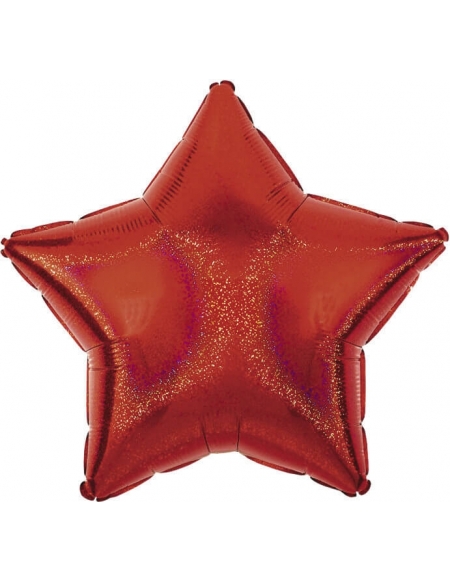 Globo Estrella 45cm Rojo Deslumbrante - Foil Poliamida - A112262902