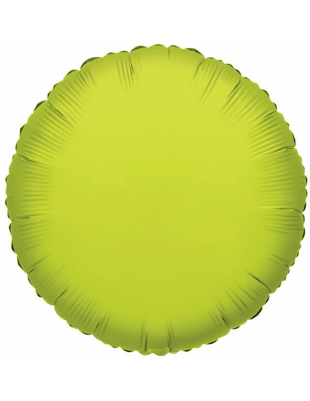 Globo Redondo 10cm Verde Lima - Foil Poliamida - K3405304