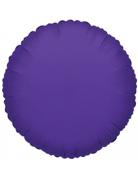 Globo Redondo 22cm Purpura - Foil Poliamida - K3405409