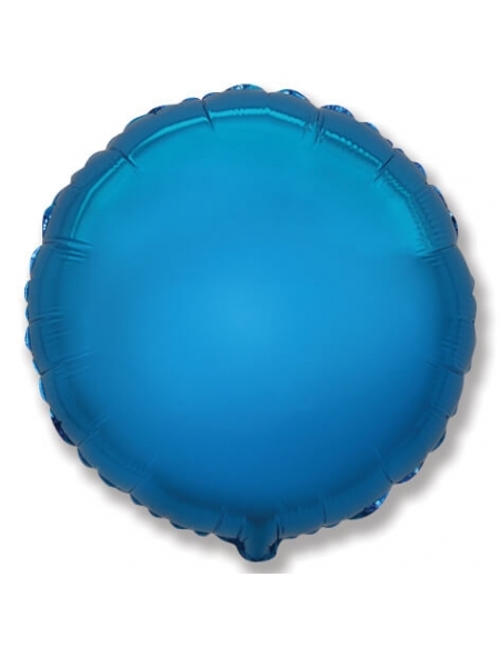 Globo Redondo 23cm Azul Royal - Foil Poliamida - F402500A