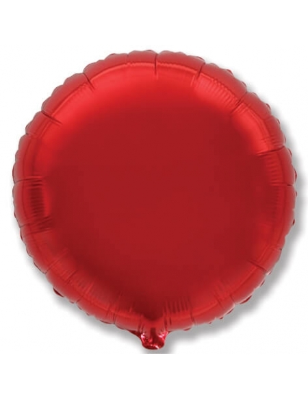 Globo Redondo 23cm Rojo - Foil Poliamida - F402500R