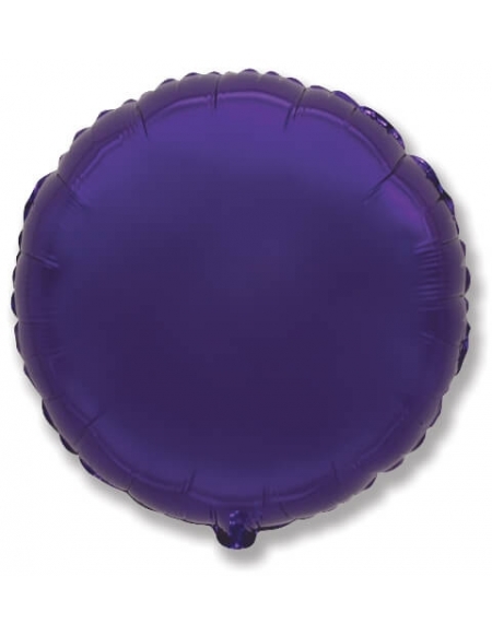 Globo Redondo 23cm Violeta - Foil Poliamida - F402500L