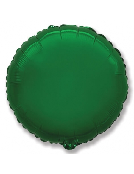 Globo Redondo 48cm Verde Esmeralda - Foil Poliamida - F401500VE