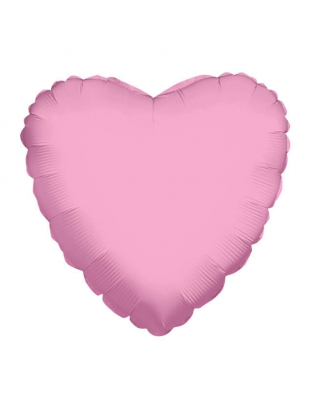 Globo Corazon 10cm Rosa Baby - Foil Poliamida - K3411104