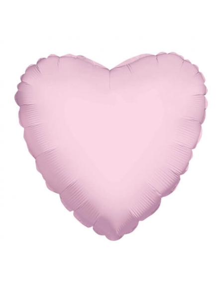 Globo Corazon 10cm Rosa Claro - Foil Poliamida - K3411204