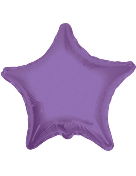 Globo Estrella 22cm Violeta - Foil Poliamida - K3422809