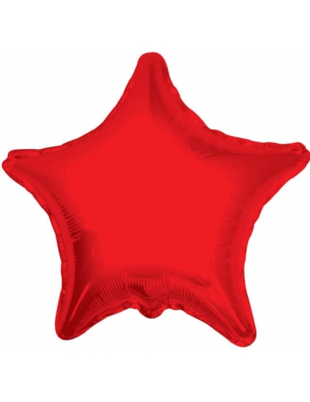 Globo Estrella 91cm Rojo - Foil Poliamida - K3401736