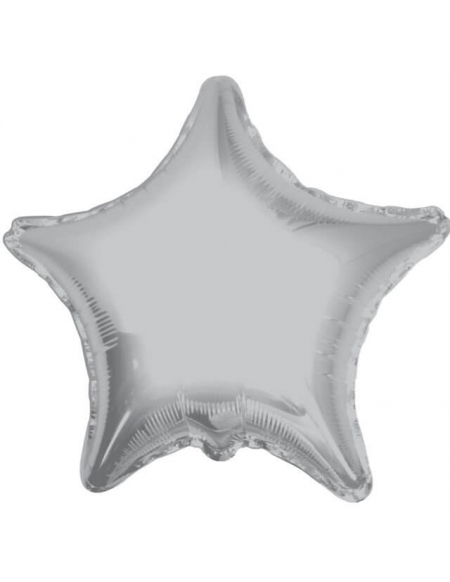 Globo Estrella 91cm Plata - Foil Poliamida - K3401336