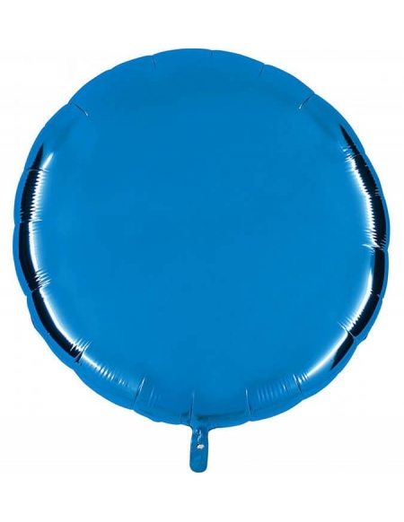 Globo Redondo 91cm Azul Royal - Foil Poliamida - G36000B