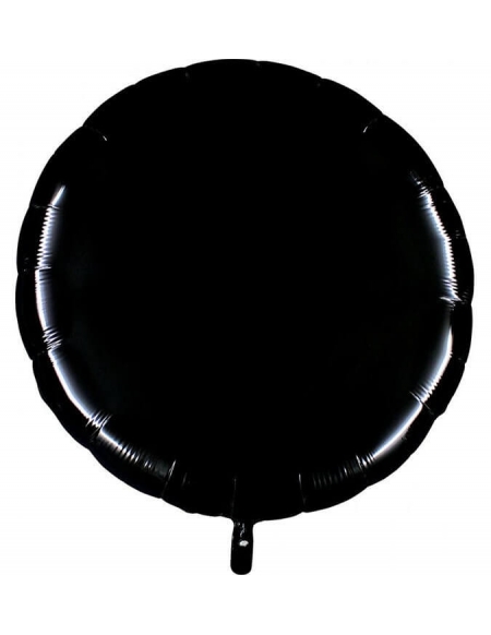 Globo Redondo 91cm Negro - Foil Poliamida - G36004K