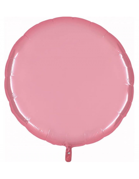 Globo Redondo 91cm Rosa Baby - Foil Poliamida - G36007PP