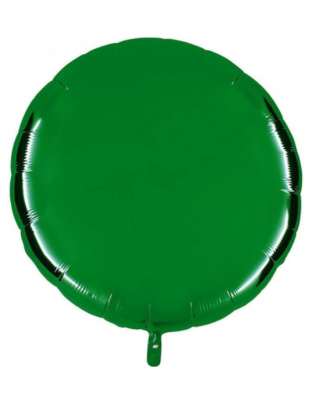 Globo Redondo 91cm Verde Oscuro - Foil Poliamida - G36011DGR