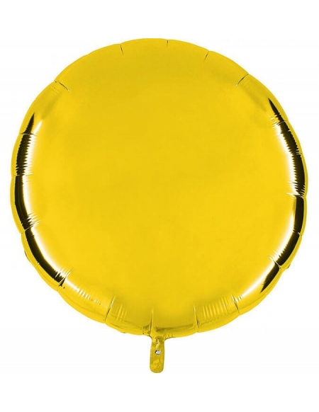 Globo Redondo 91cm Amarillo - Foil Poliamida - G36019Y