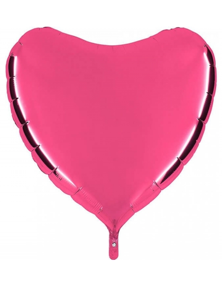 Globo Corazon 91cm Rosa Claro - Foil Poliamida - G36101F