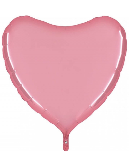 Globo Corazon 91cm Rosa Baby - Foil Poliamida - G36107PP