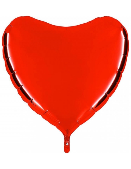 Globo Corazon 91cm Rojo - Foil Poliamida - G36108R