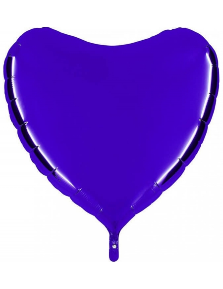 Globo Corazon 91cm Azul Marino - Foil Poliamida - G36110BC