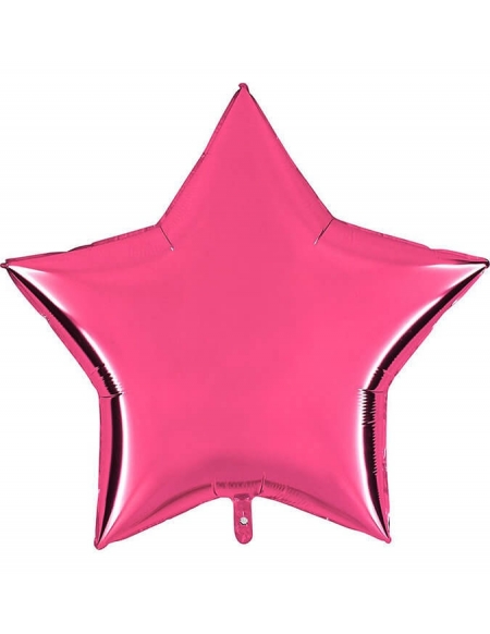 Globo Estrella 91cm Rosa Claro - Foil Poliamida - G36201F
