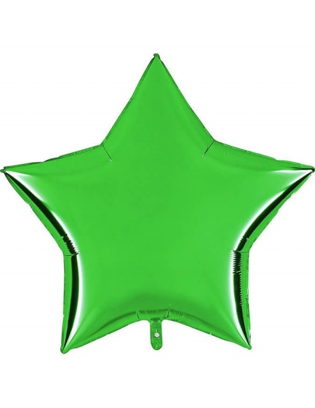 Globo Estrella 91cm Verde Esmeralda - Foil Poliamida - G36203GR